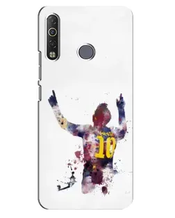 Чехол для TECNO Camon 12 Air CC6 с картинкой «Messi Barca»