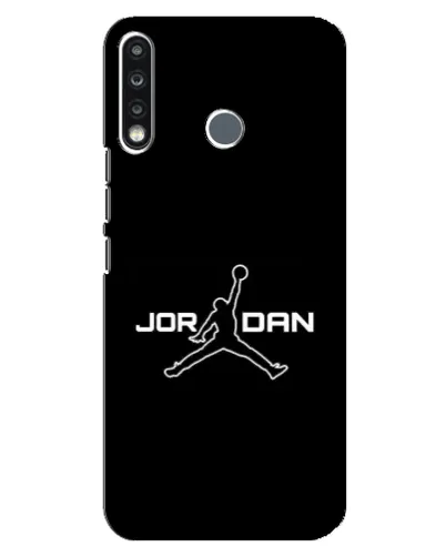 Чехол для TECNO Camon 12 CC7 с картинкой «Nike Pink Swirl»