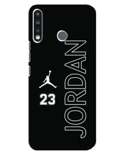 Чехол для TECNO Camon 12 CC7 с картинкой «Jordan Vertical»
