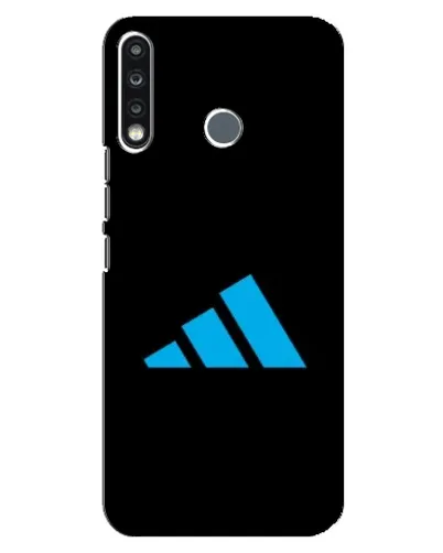 Чехол для TECNO Camon 12 CC7 с картинкой «Adidas Cyan Logo»