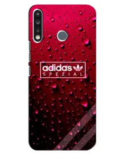 Чехол для TECNO Camon 12 CC7 с картинкой «Adidas Gold Marble»