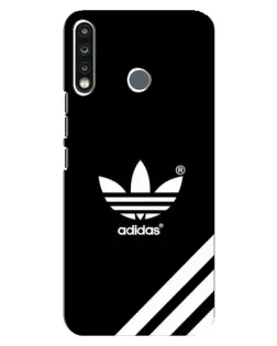 Чехол для TECNO Camon 12 CC7 с картинкой «Adidas с диагональными полосами»