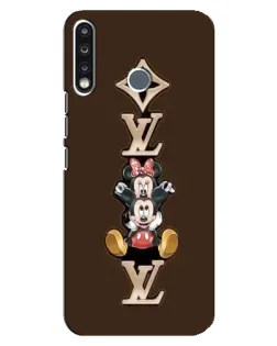 Чехол для TECNO Camon 12 CC7 с картинкой «LV и Микки Маус»