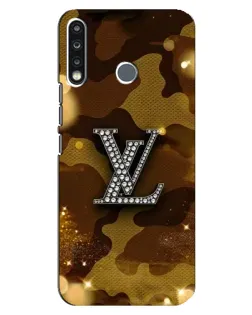 Чехол для TECNO Camon 12 CC7 с картинкой «Камуфляжный Louis Vuitton»