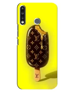 Чехол для TECNO Camon 12 CC7 с картинкой «Мороженое от LV»