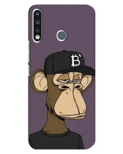 Чехол для TECNO Camon 12 CC7 с картинкой «Bored Ape в кепке»