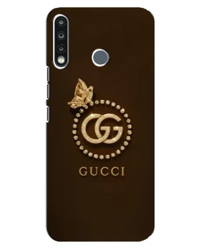 Чехол для TECNO Camon 12 CC7 с картинкой «Gucci — золотая бабочка» Чехол для TECNO Camon 12 CC7 с картинкой «Gucci — золотая бабочка»