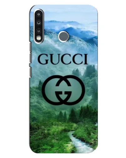 Чехол для TECNO Camon 12 CC7 с картинкой «Gucci — горный пейзаж» Чехол для TECNO Camon 12 CC7 с картинкой «Gucci — горный пейзаж»