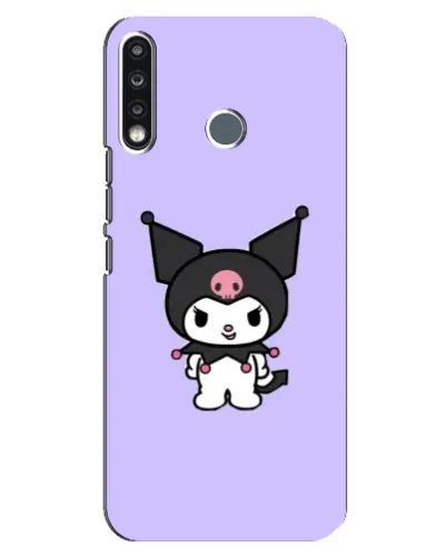 Чехол для TECNO Camon 12 CC7 с картинкой «Kuromi — нежный фиолетовый» Чехол для TECNO Camon 12 CC7 с картинкой «Kuromi — нежный фиолетовый»