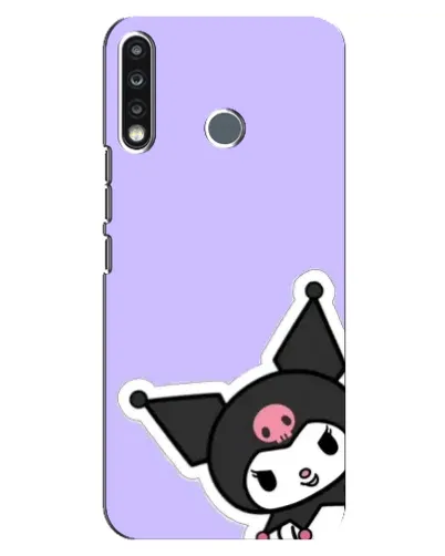 Чехол для TECNO Camon 12 CC7 с картинкой «Забавная Kuromi» Чехол для TECNO Camon 12 CC7 с картинкой «Забавная Kuromi»