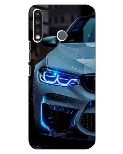 Чохол для TECNO Camon 12 CC7 з картинкою «Погляд BMW з синіми фарами» Чохол для TECNO Camon 12 CC7 з картинкою «Погляд BMW з синіми фарами»