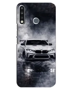 Чохол для TECNO Camon 12 CC7 з картинкою «BMW крізь туман»