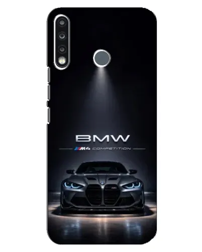 Чохол для TECNO Camon 12 CC7 з картинкою «BMW крізь нічне місто» Чохол для TECNO Camon 12 CC7 з картинкою «BMW крізь нічне місто»