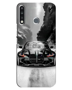 Чохол для TECNO Camon 12 CC7 з картинкою «BMW — акварельний дрифт»