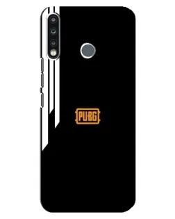 Чехол для TECNO Camon 12 CC7 с картинкой «PUBG — вертикальные линии»
