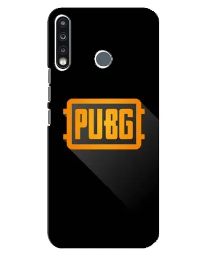 Чехол для TECNO Camon 12 CC7 с картинкой «PUBG — рамка лого»