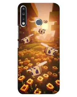 Чехол для TECNO Camon 12 CC7 с картинкой «Поле подсолнухов»