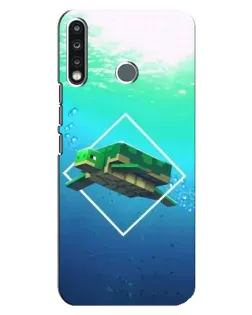 Чохол для TECNO Camon 12 CC7 з картинкою «Черепаха Minecraft» Чохол для TECNO Camon 12 CC7 з картинкою «Черепаха Minecraft»