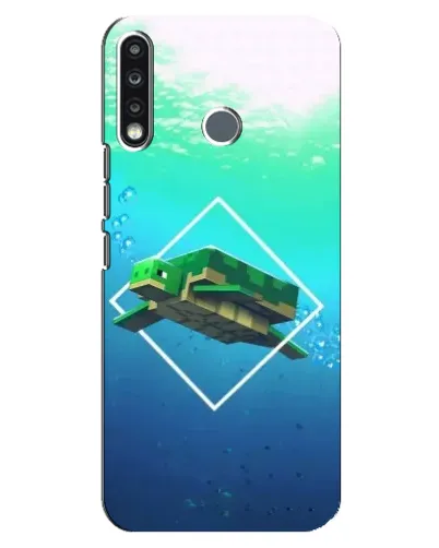 Чохол для TECNO Camon 12 CC7 з картинкою «Черепаха Minecraft» Чохол для TECNO Camon 12 CC7 з картинкою «Черепаха Minecraft»