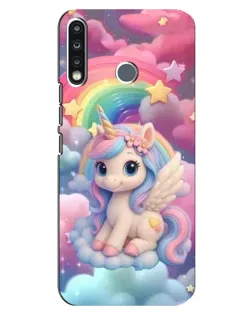 Чохол для TECNO Camon 12 CC7 з картинкою «Маленький єдиноріг»