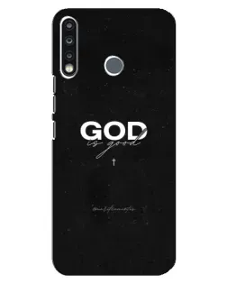 Чехол для TECNO Camon 12 CC7 с картинкой «GOD — Бог над всем»