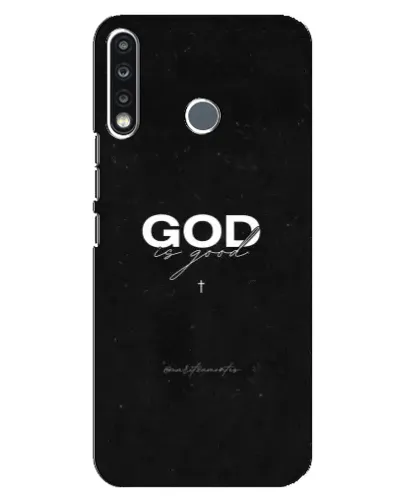 Чехол для TECNO Camon 12 CC7 с картинкой «GOD — Бог над всем»