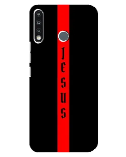 Чехол для TECNO Camon 12 CC7 с картинкой «Красная линия веры»