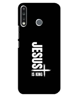 Чехол для TECNO Camon 12 CC7 с картинкой «Вертикаль веры Jesus»