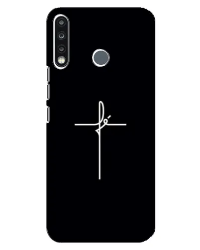 Чохол для TECNO Camon 12 CC7 з картинкою «Тонкий хрест» Чохол для TECNO Camon 12 CC7 з картинкою «Тонкий хрест»