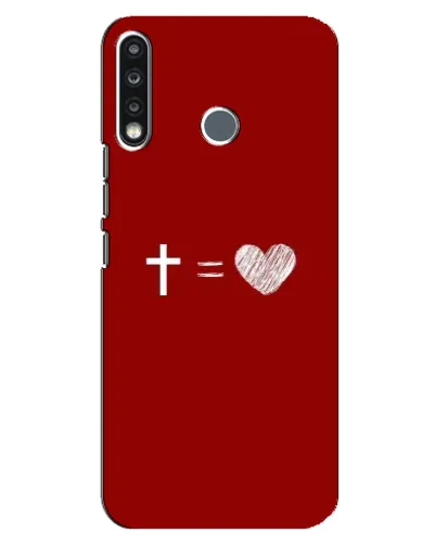 Чохол для TECNO Camon 12 CC7 з картинкою «Рівняння любові» Чохол для TECNO Camon 12 CC7 з картинкою «Рівняння любові»