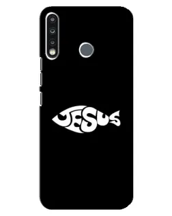 Чохол для TECNO Camon 12 CC7 з картинкою «Риба  Jesus»