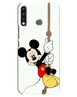 Чохол для TECNO Camon 12 CC7 з картинкою «Mickey на канаті» Чохол для TECNO Camon 12 CC7 з картинкою «Mickey на канаті»