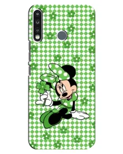 Чохол для TECNO Camon 12 CC7 з картинкою «Mickey в клітинку»
