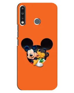 Чохол для TECNO Camon 12 CC7 з картинкою «Серце Міккі Мінні»