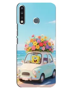 Чохол для TECNO Camon 12 CC7 з картинкою «Автомобільна подорож»
