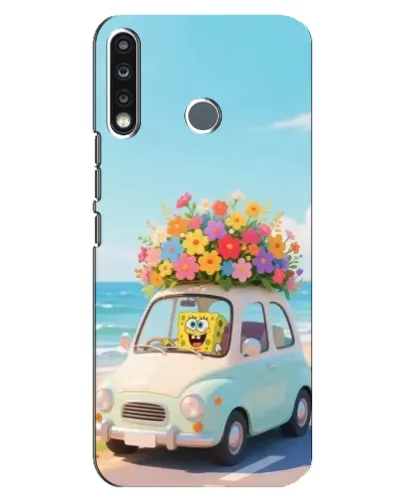 Чохол для TECNO Camon 12 CC7 з картинкою «Автомобільна подорож»