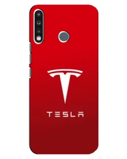 Чохол для TECNO Camon 12 CC7 з картинкою «Tesla Red Classic»