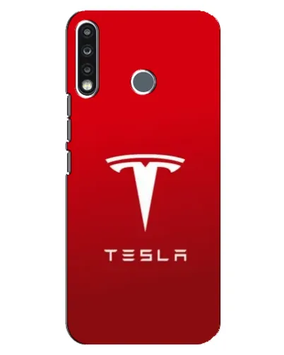 Чехол для TECNO Camon 12 CC7 с картинкой «Tesla Red Classic»