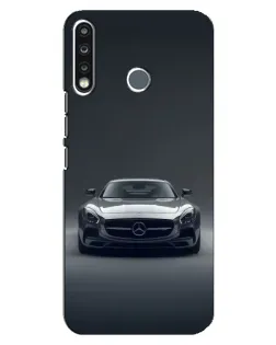Чохол для TECNO Camon 12 CC7 з картинкою «Mercedes на чорному»