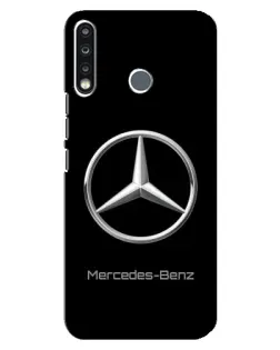 Чохол для TECNO Camon 12 CC7 з картинкою «Mercedes Silver Logo»