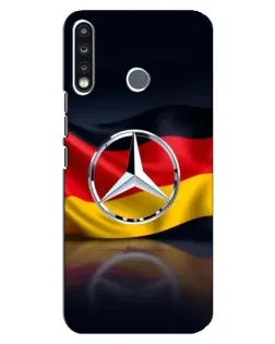 Чохол для TECNO Camon 12 CC7 з картинкою «Mercedes — прапор Німеччини»