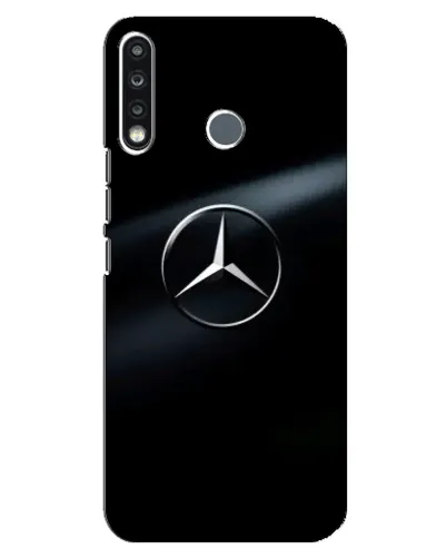 Чехол для TECNO Camon 12 CC7 с картинкой «Mercedes на металле» Чехол для TECNO Camon 12 CC7 с картинкой «Mercedes на металле»