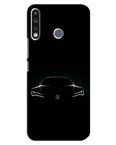 Чехол для TECNO Camon 12 CC7 с картинкой «Mercedes — силуэт авто» Чехол для TECNO Camon 12 CC7 с картинкой «Mercedes — силуэт авто»