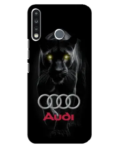 Чехол для TECNO Camon 12 CC7 с картинкой «Пантера и Audi»