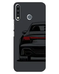 Чехол для TECNO Camon 12 CC7 с картинкой «Задняя часть Audi — арт»