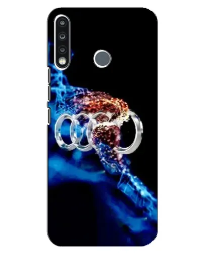 Чехол для TECNO Camon 12 CC7 с картинкой «Энергия лого Audi»