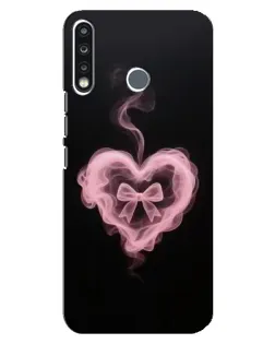 Чохол для TECNO Camon 12 CC7 з картинкою «Димчасте серце» Чохол для TECNO Camon 12 CC7 з картинкою «Димчасте серце»