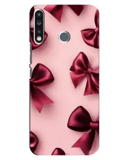 Чохол для TECNO Camon 12 CC7 з картинкою «Бордовий атлас»