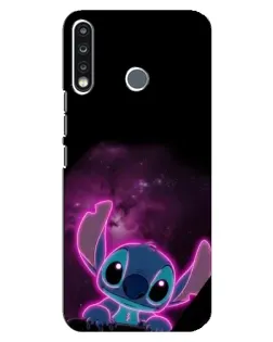Чехол для TECNO Camon 12 CC7 с картинкой «Неоновый Stitch»