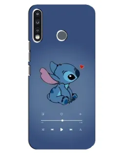 Чехол для TECNO Camon 12 CC7 с картинкой «Музыкальный Stitch»